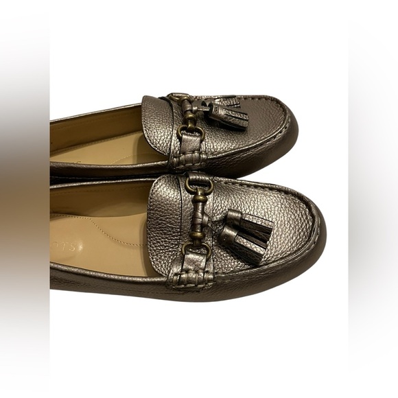 Talbots Laura Tassel Loafers Women’s‎ Size 7 Gold